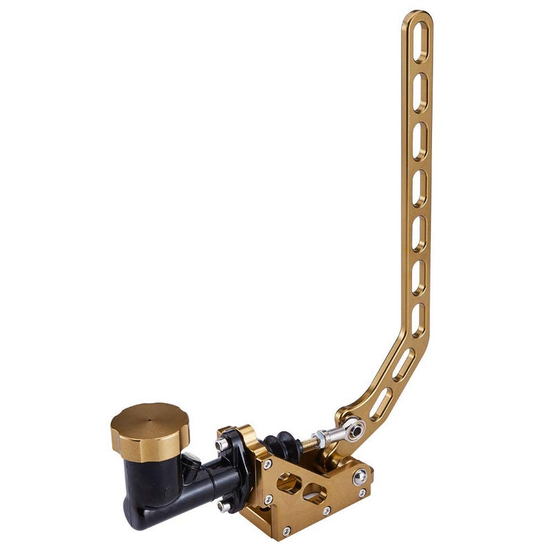 Kyostar Racing E-Brake Hydraulic Drift Hydro E-Brake E Brake Racing Handbrake Long Arm Lever Park Brake (Titanium) - Image 1
